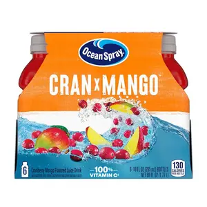 Ocean Spray Juice Drink, Cranberry Mango, 10 Fl Oz Bottles, 6 Pack