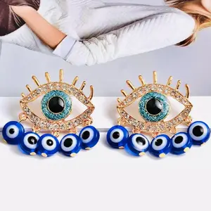 Lucky Turkish nazer evil eye erring fashion jewelry design