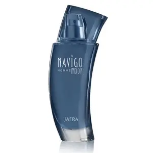Jafra Navigo Moon Homme Perfume For Men Long Lasting Liquid Fragrance Regular Edition Made In USA Premium Grooming Product
