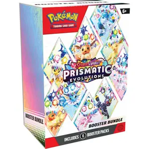 Pokémon Trading Card Game Prismatic Evolutions Booster Bundle 6 Packs