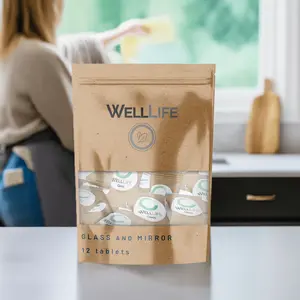 Glass and Mirror Cleaner Refill Tablets - 12 Tablets