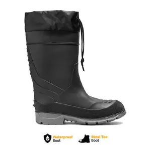 Badaxe Steel Toe Waterproof Rubber Boot