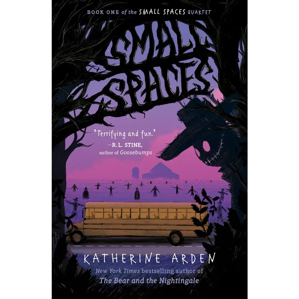 Used Literature Book - Small Spaces by Katherine Arden (Paperback English), Ghost Story Book for Middle Grade Fans of Ghost Stories, Harrowing Adventure Reading Material (School & Educational Office Stationery Supply), Fiction Books