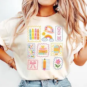 Teacher Life Shirt, Be Kind Tee Shirt, Elementary School Teacher Gift, Back to School Graphic, Unisex Comfort Colors