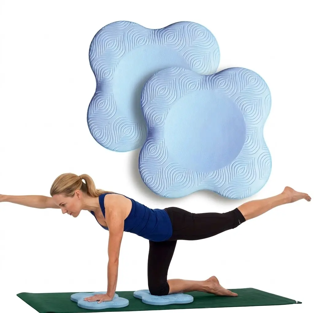 2-Pack Ultra Thick Yoga Knee Pads for Men & Women | Premium Pilates Kneeling Mats, Durable Padded Fitness Accessories