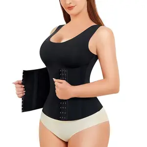 WMTANGLI Premium Body Shaper Top Elastic Waistband Tummy Control Vest