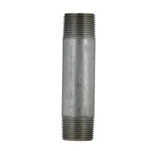 B & K 569-060BC Galvanized Nipple 2.5 x 6 in., Pipe, Bar Coded