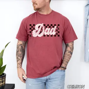 Checkered Dad Shirt, Retro Dad Shirt, Father’s Day Gift, Dad Life Shirt, Fatherhood Shirt, Dada Tshirt, Dad Gift,