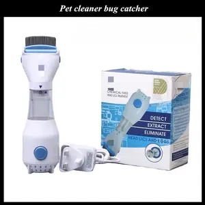 Pet Electric Flea Scratcher Multifunctional Hair Cleaner Cat and Dog Flea and Tick Removal Comb