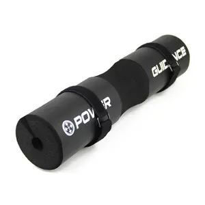 POWER GUIDANCE Ergonomic Barbell Squat Pad - High-Density Foam Protector with Anti-Slip Grip for Neck & Shoulder Support, Fits Olympic Bars for Squats, Lunges & Hip Thrusts, Training Equipment
