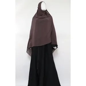 XL Premium Chiffon Hijab - Coffee