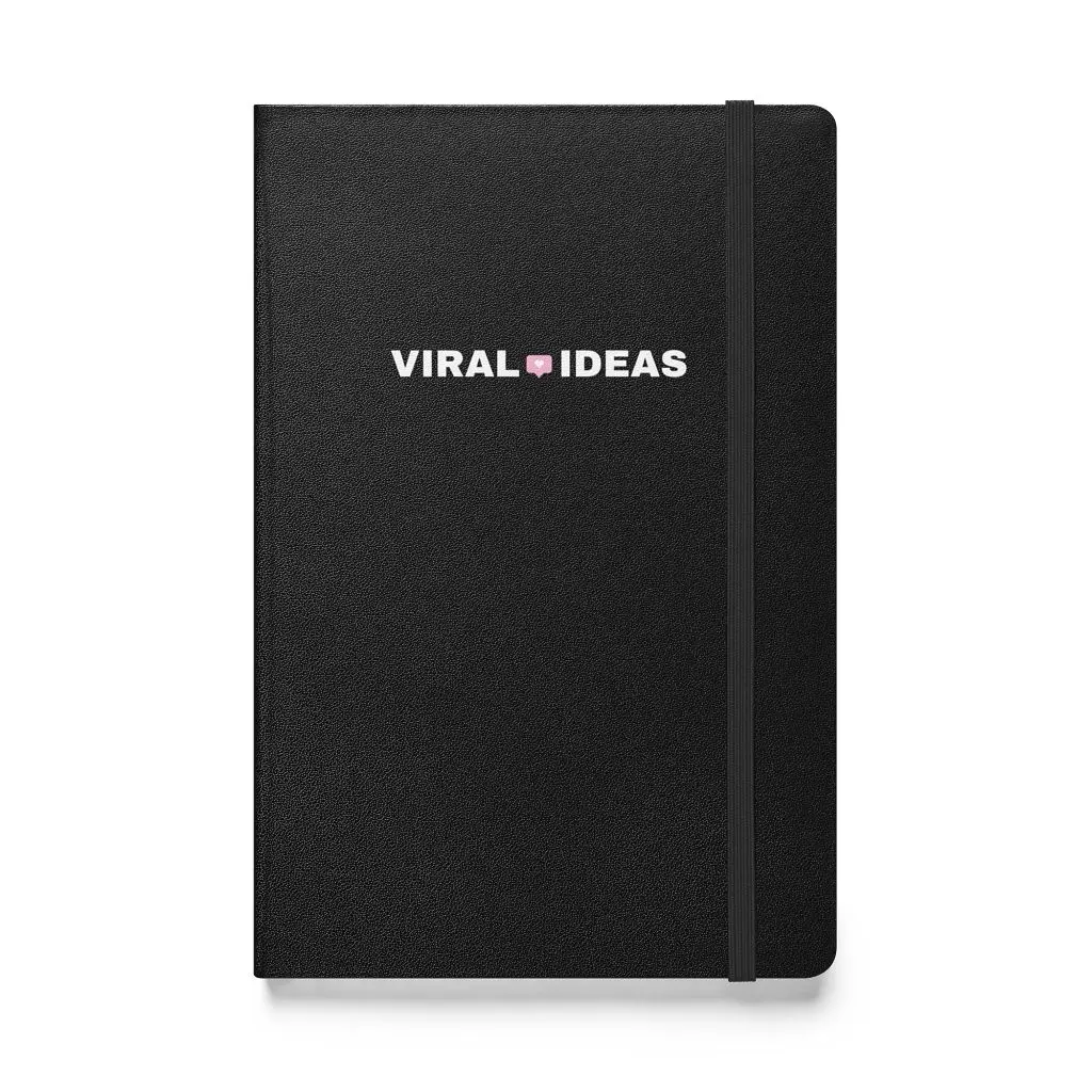 VIRAL IDEAS Hardcover Journal