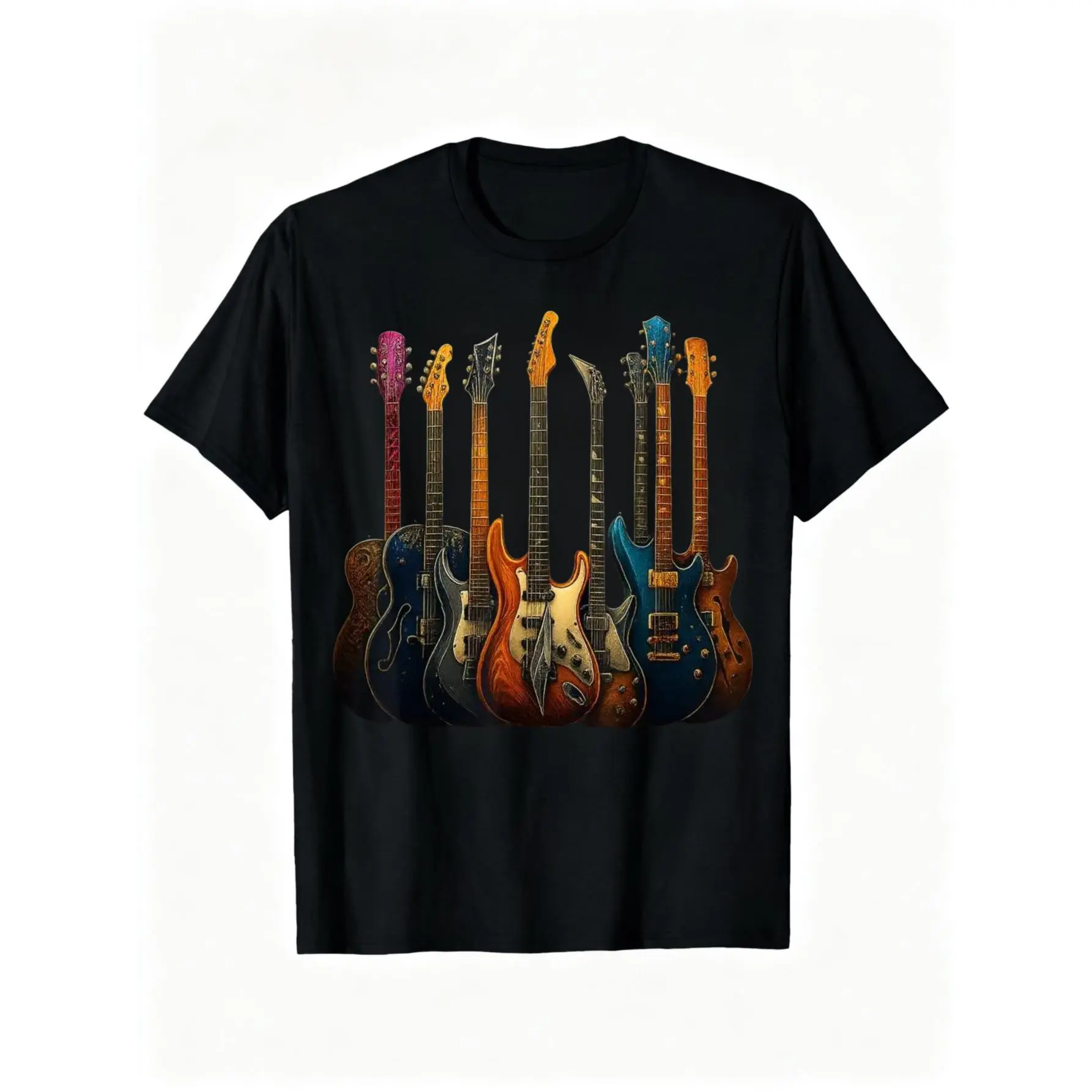 Guitars Guitarists Music Guitar Gifts For Men Women Boy T-Shirt