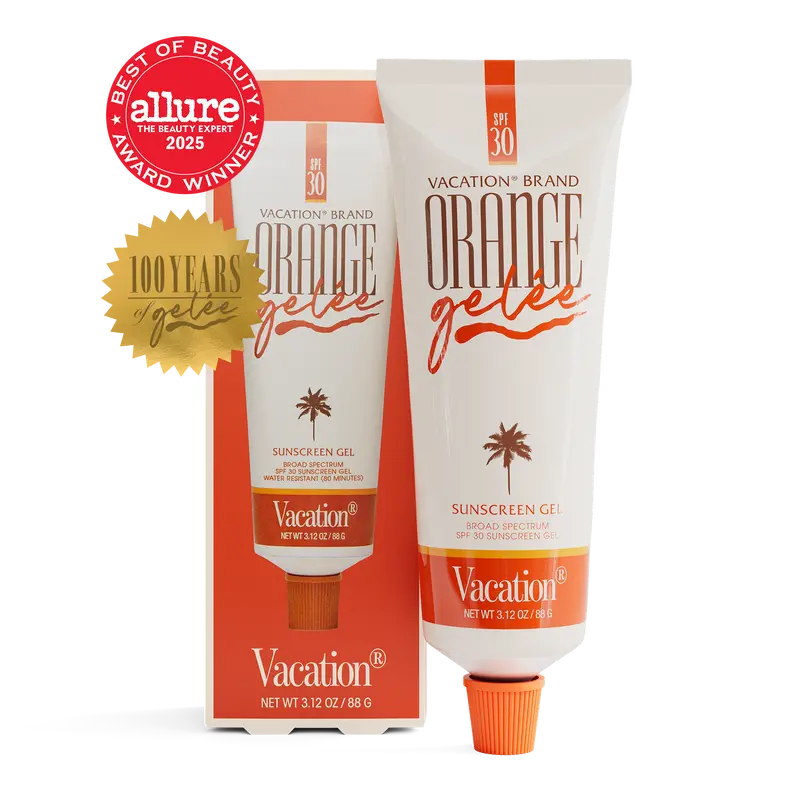 Orange Gelée SPF 30 | Hydrating Balm-to-Oil Tanning Gel, Water-Resistant, Travel Size