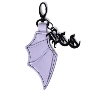 Bat Wing Keychain Purple