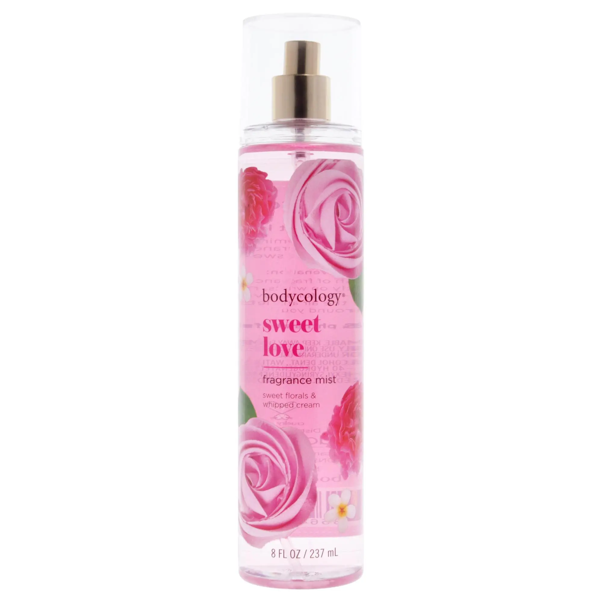 Bodycology Sweet Love Women's Fragrance Mist - 8 fl oz Spray Bottle, Single Bottle, Easy Apply, Fresh Aroma