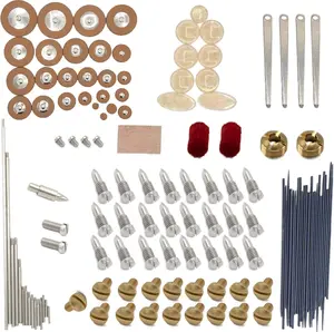 Alto Sax Repair Kit Alto Saxophone Repair Parts including Screws Sound Hole Pad Spring  Rollers DIY Tools
