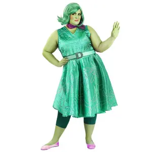 Plus Size Disney and Pixar Disgust Costume for Women (© Disney) (© Disney/Pixar)