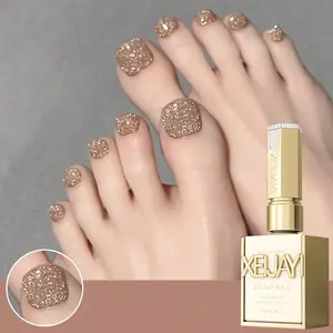 XEIJAYI Picture Frame Bottle M167 — Hot Spring/Summer 2025 Best Seller Ultra‑Bright Water‑Glossy Rhinestone Gel Nail Art for Fashion Salons High‑Saturation Glossy Long‑Lasting Finish Ideal for Salon Manicure DIY Nail Design