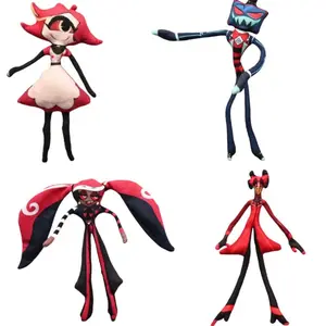 Hazbined Hotels Plush Toy Voxes Alastor Hazbined Hotels Vees Niffty Plushie Toy Hazbined Hotels Accessories Merch Doll Blind Box