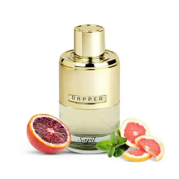 Dapper Perfume for Men – Amber Leather Cinnamon EDP 100 ml | Fresh Masculine Confidence Long-Lasting Fragrance