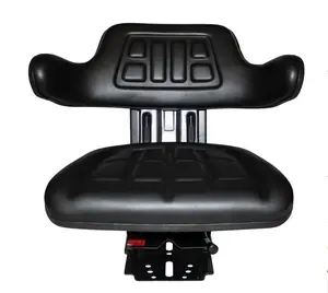 BLACK WAFFLE STYLE MASSEY FERGUSON TRACTOR SEAT FITS 30E 40B 40E 50E