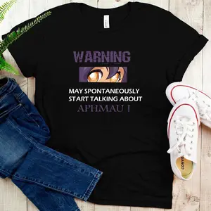 Warning  May Spontaneously Start Talking About Aphmau T-Shirt