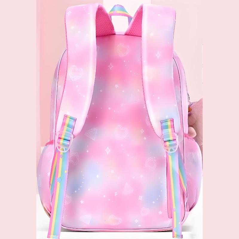 1 Piece Fantasy Princess Cute Cartoon Backpack, School Backpack, Casual Outdoor Bag, School Bag