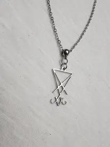 Lucifer sigil necklace