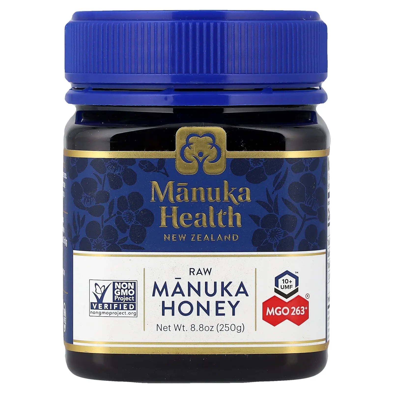Manuka Health Raw Manuka Honey, UMF 10+, MGO 263+, 8.8 oz (250 g) Manuka Health Raw Manuka Honey, UMF 10+, MGO 263+, 8.8 oz (250 g)