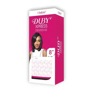 (8") Outre Duby Xpress Human Hair & Premium Blend Weave