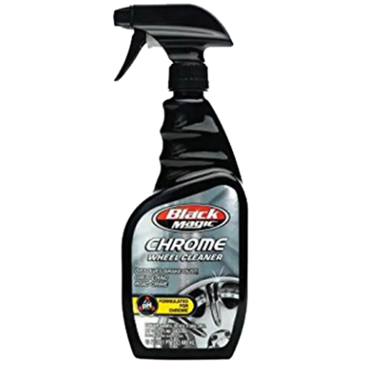 212 MAIN Blue Coral 120005 23oz B.M.Chrom Wheel Cleaner - Car Care Solution with Wheel Polish for Grime Removal, Mirror Shine Finish