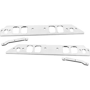 B & B Performance Intake Manifold Spacer, Aluminum, Rectangle Port, Tall Deck, Big Block Chevy, Kit