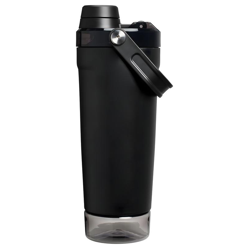 20 Oz Activate Shaker Bottle - Leakproof Insulated Stainless Steel Shaker Cup with Base Storage, Fast Flow Lid & Removable Strainer for Protein Shakes, Pre-Workout & Hydration (BPA-Free)