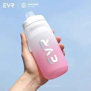 EVR Gradient-Color Road Bike Water Bottle/Sports Cup, Large Capacity, Compression Design, Portable Outdoor Cycling Gear for Road Bikes（902）