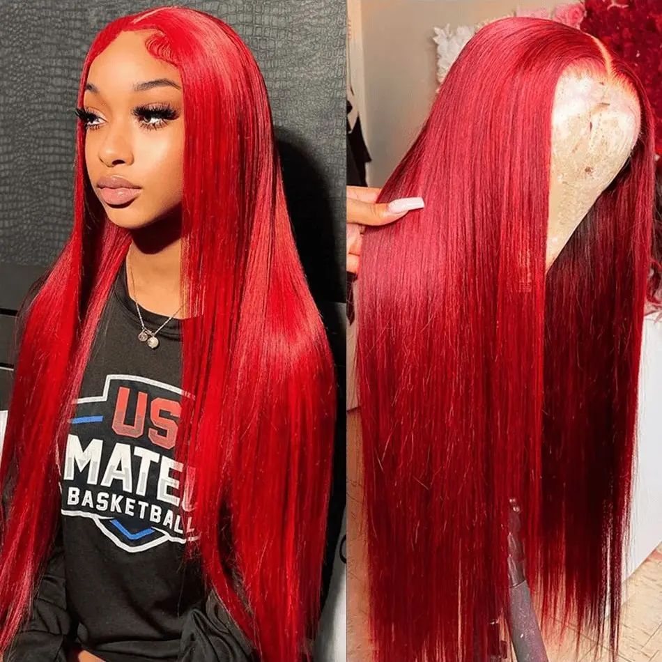 Hot Red Straight