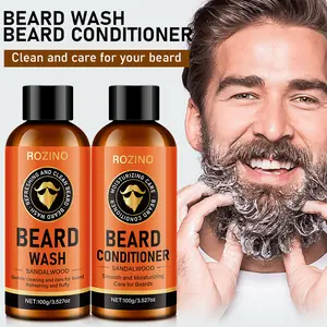 ROZINO Beard Wash and Care 5-piece set