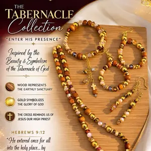The Tabernacle Covenant Set – Acacia & Gold | Crown Jewels by Deborah