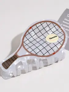Tennis Racket Hair Clip for Women, Summer Style Accessory, Autumn Winter Vacation Hair Clips, Cute and Vivid Design