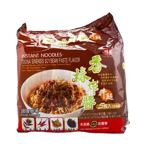 VE WONG Instant Dry-Noodle Toona Sinensis Soybean,3.17 oz*5bags