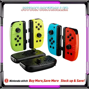 Switch Controller for Nintendo Switch, JoyPad L/R Switch Controllers Compatible with Nintendo Switch/Lite/OLED (Black)