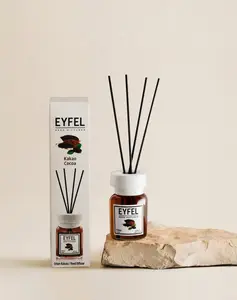EYFEL Reed Diffuser Kakao Cocoa - Aromatherapy Scented Diffuser for Cozy Home Decor & Calming Fragrance