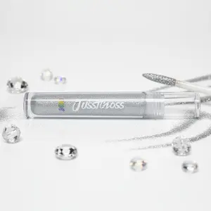 Stunt* Pineapple Scented Clear Base with Silver and Rainbow Glitter Flecks - Lipgloss