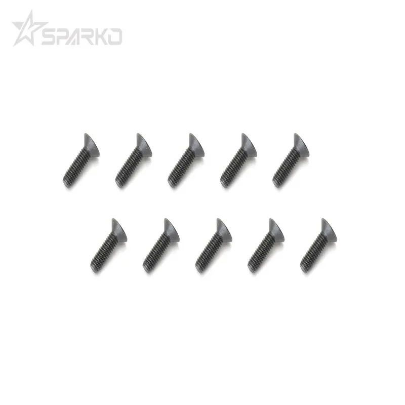 Sparko F8 Flat Screw M4x14mm (10pcs)