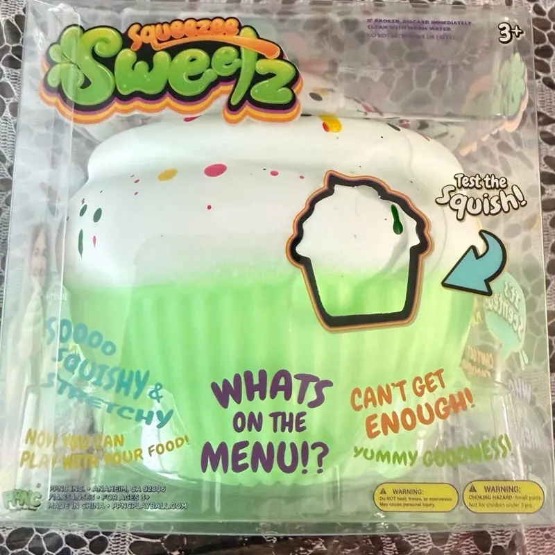 jumbo CUPCAKE squishy  - stress relief toys