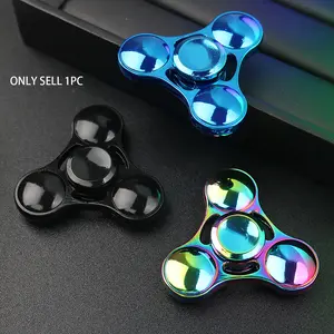 Fidget Sensory Rotating Toy, 2-5 Minute Metal Gyroscope, Edc Adhd Stress Relief, Office Anxiety Reliever, Desk Fidget Spinner