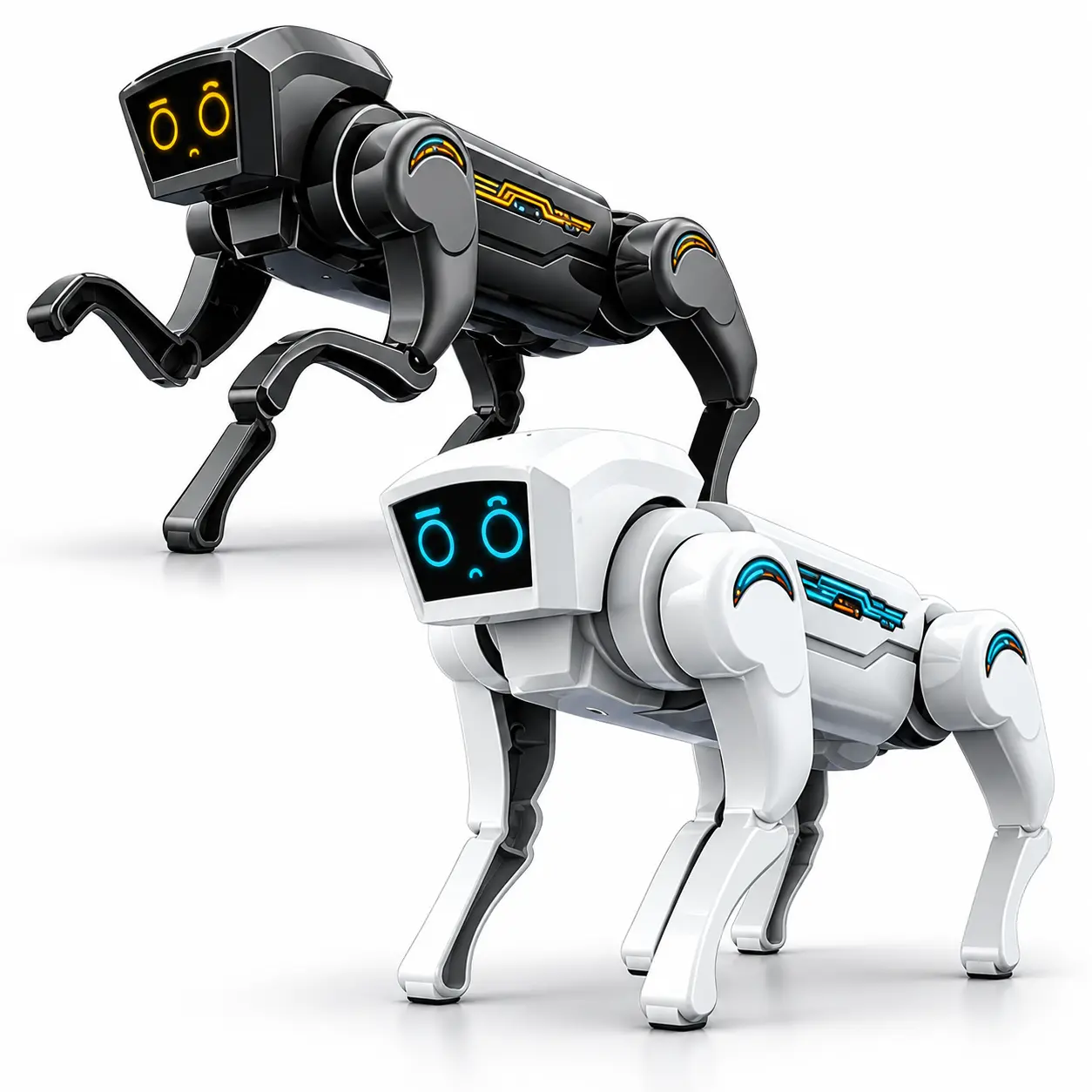 2 Pack YL2003 Remote Control Dog Random Color