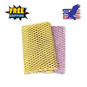 Heavy Duty Dish Scrubbers, Non-Scratch Scouring Pads (2 Pcs)