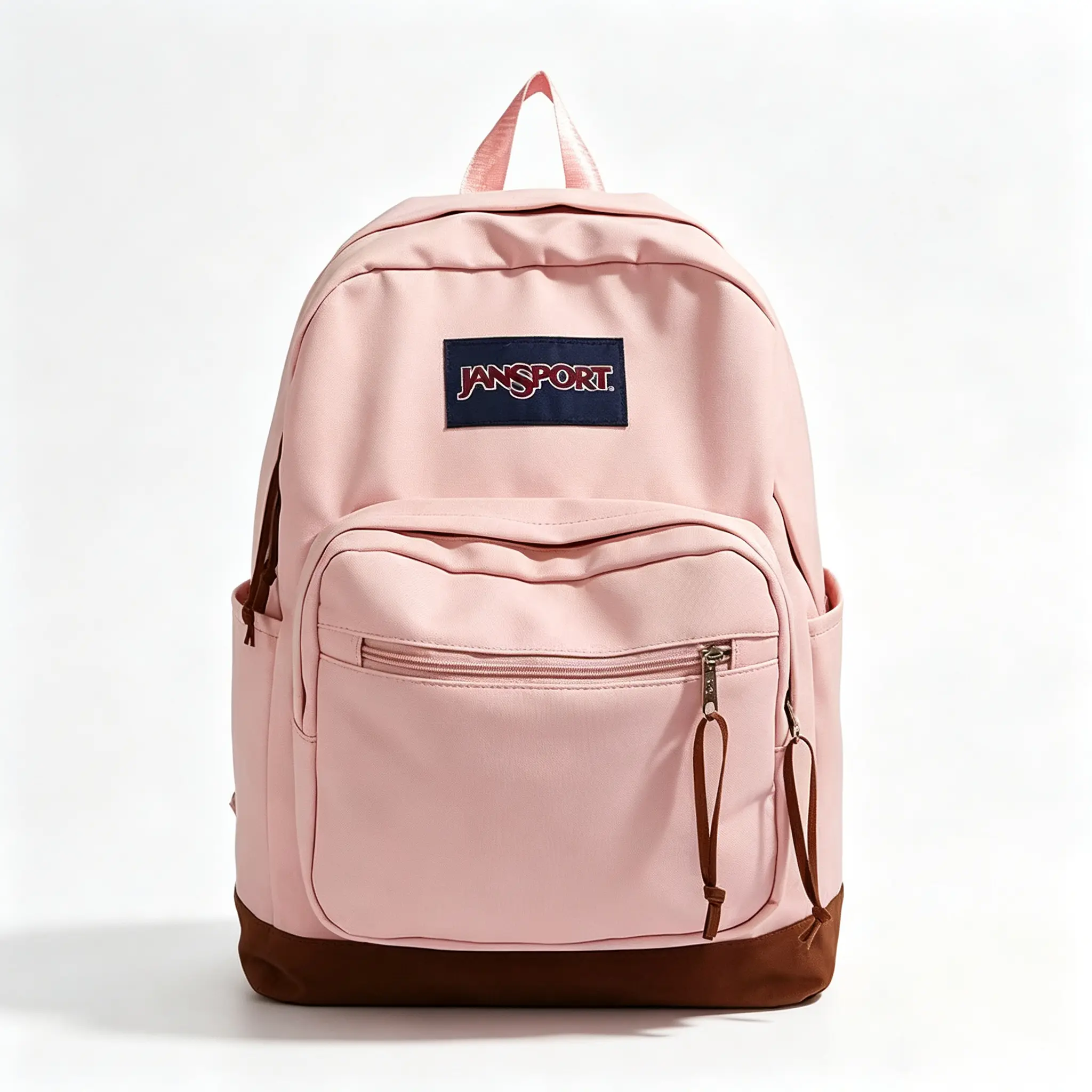 JANSPORT Classic Bottom Leather Backpack, Casual Daypack for School, Travel & Daily Commute