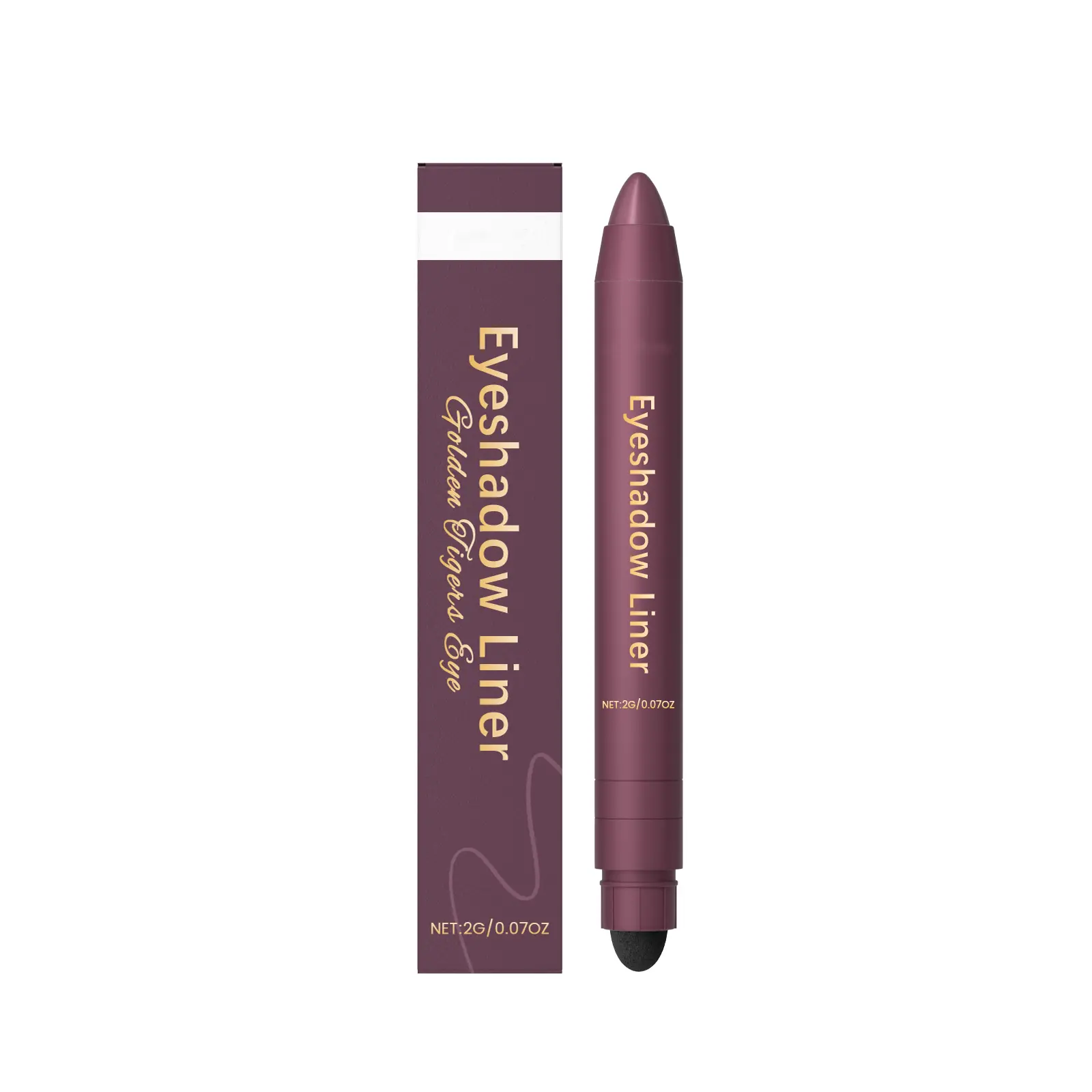 2-in-1 Eyeliner Pencil - Compact, Portable, Blendable for Everyday Eye Makeup Line Application, Blend